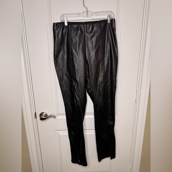 VERO MODA Sola High Waist Coated
Faux Leather Pants - Picture 2 of 4